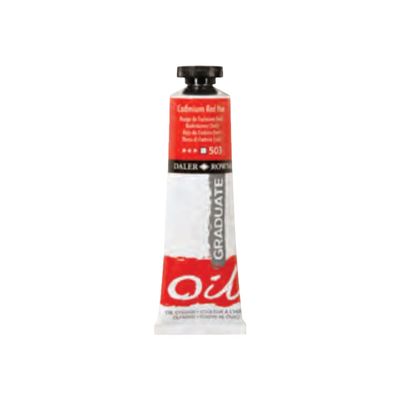 Daler-Rowney Graduate 035 - Peinture à huile - 38 ml - noir de bougie