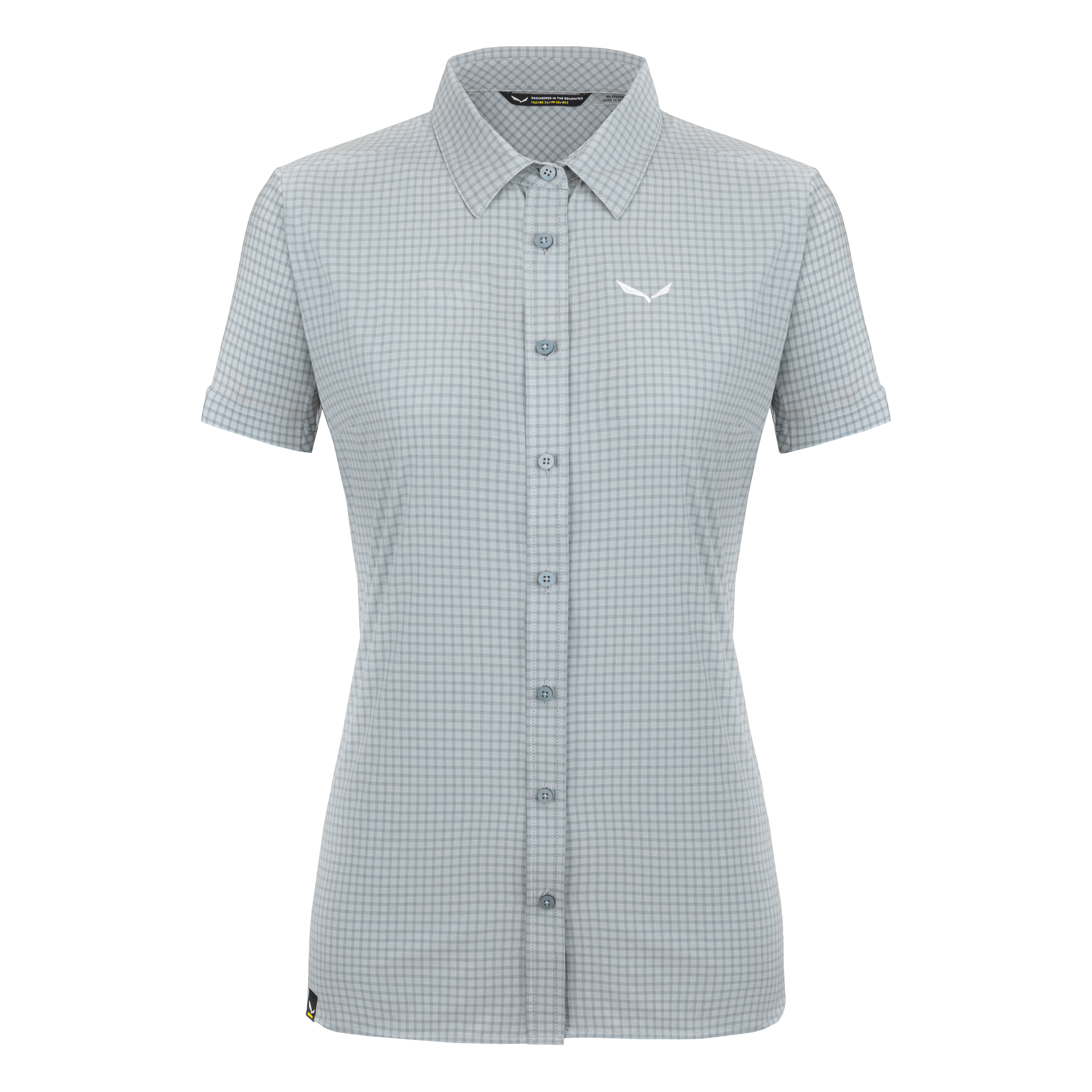 Puez Minicheck Dry'ton Kurzarm Damen T-Shirt