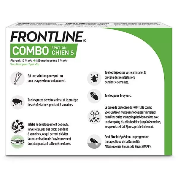 Pipetas Frontline Combo Dog S 6
