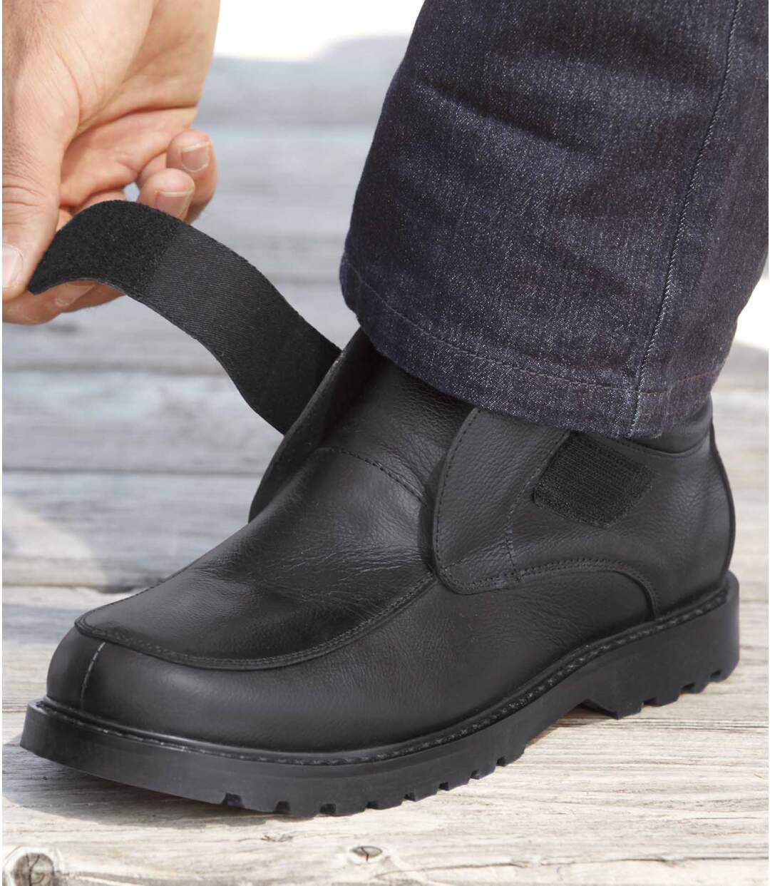 Boots Scratchés Confort