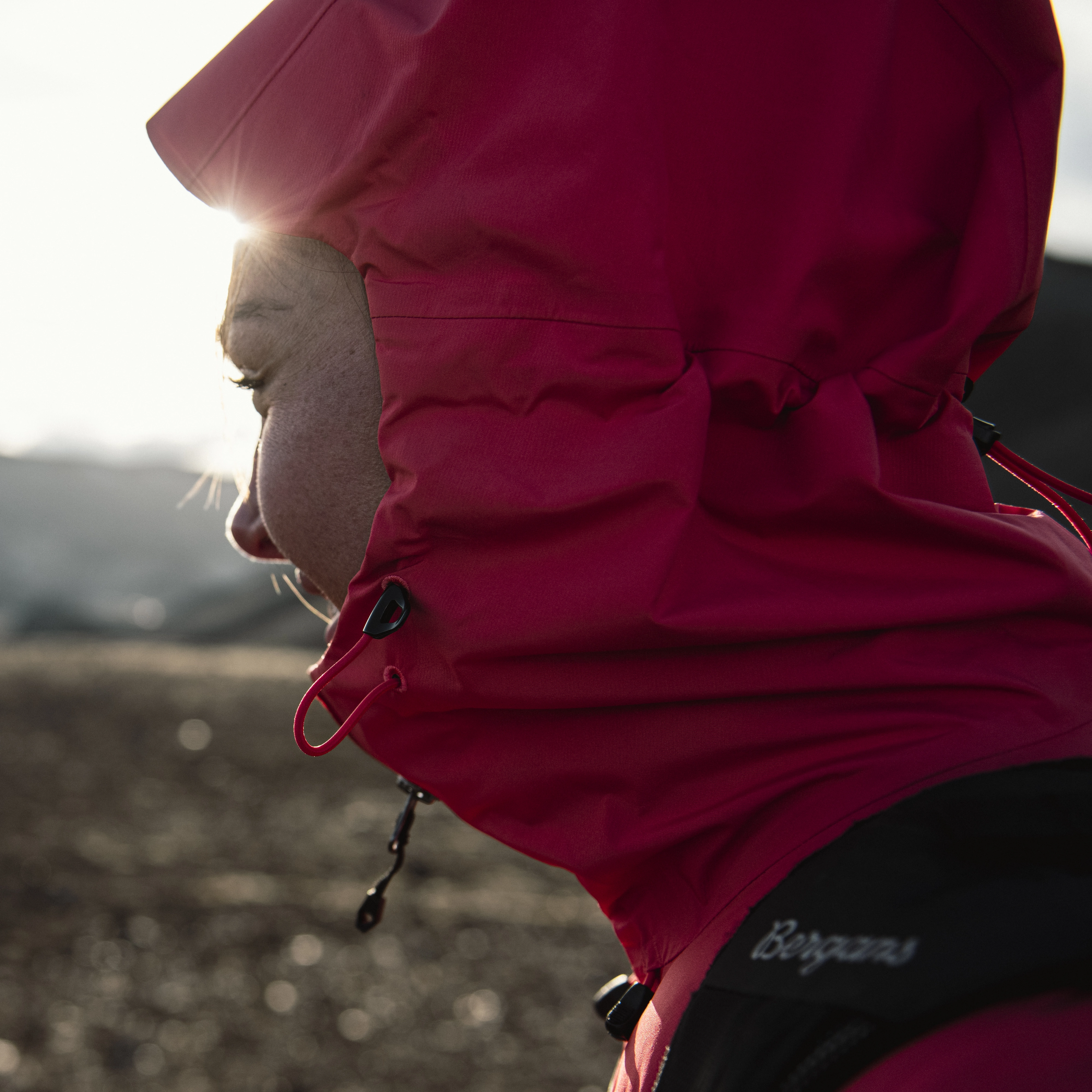 Rabot Light 3L Shell Jacket Women Peachy Red