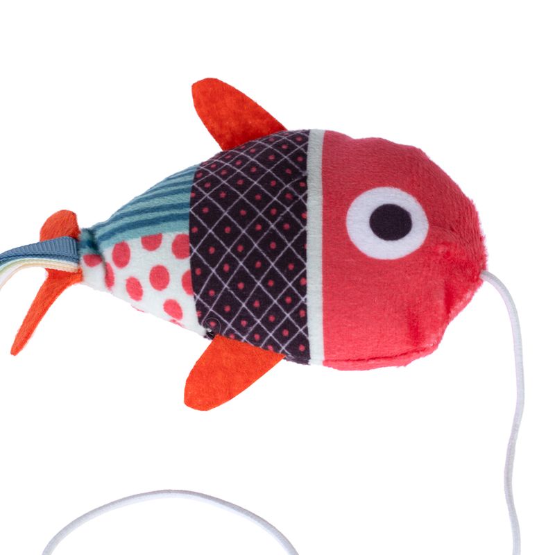 Canne à pêche TIAKI Poisson avec anneau pour le doigt pour chat