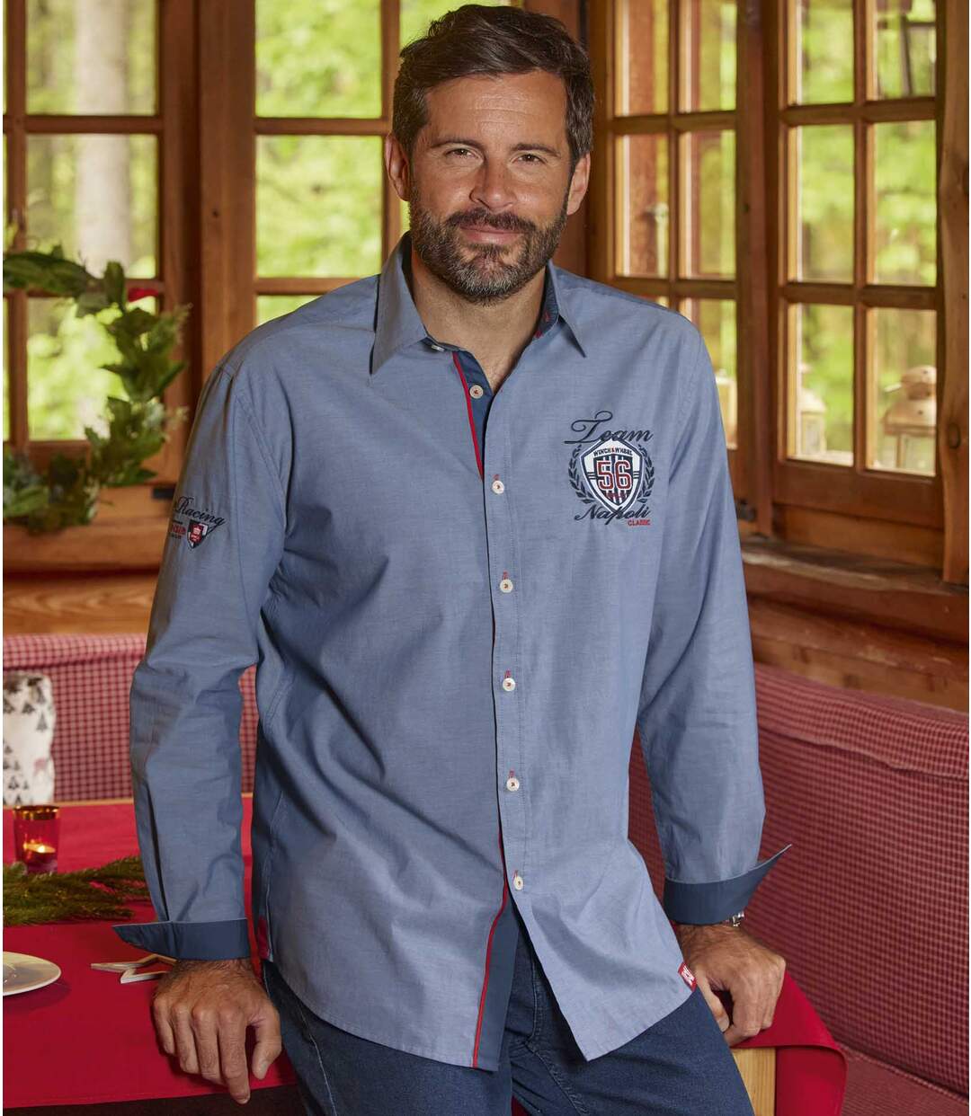 Chemise Chambray Winch and Wheel