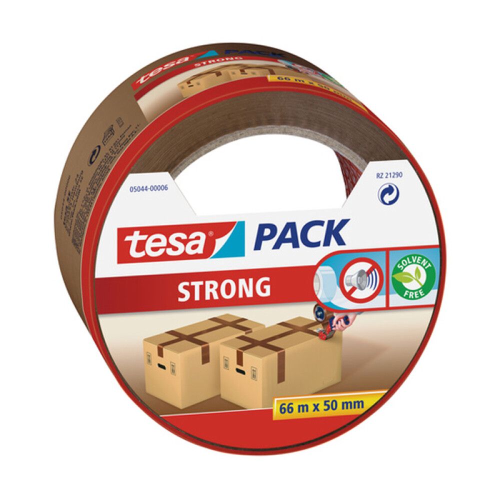 PAKKETAPE TESA PACK STRONG 66MX50MM BRUN
