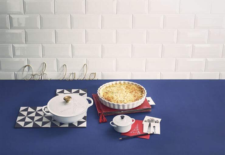 Le Creuset Tærtefad 28cm White White