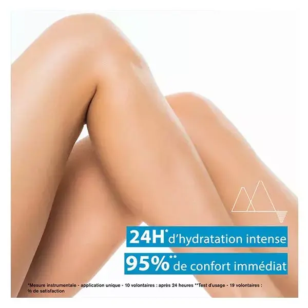 Loção Corporal Aveludada Uriage Thermal Water, Hidratante para Pele Seca e Sensível, 200ml
