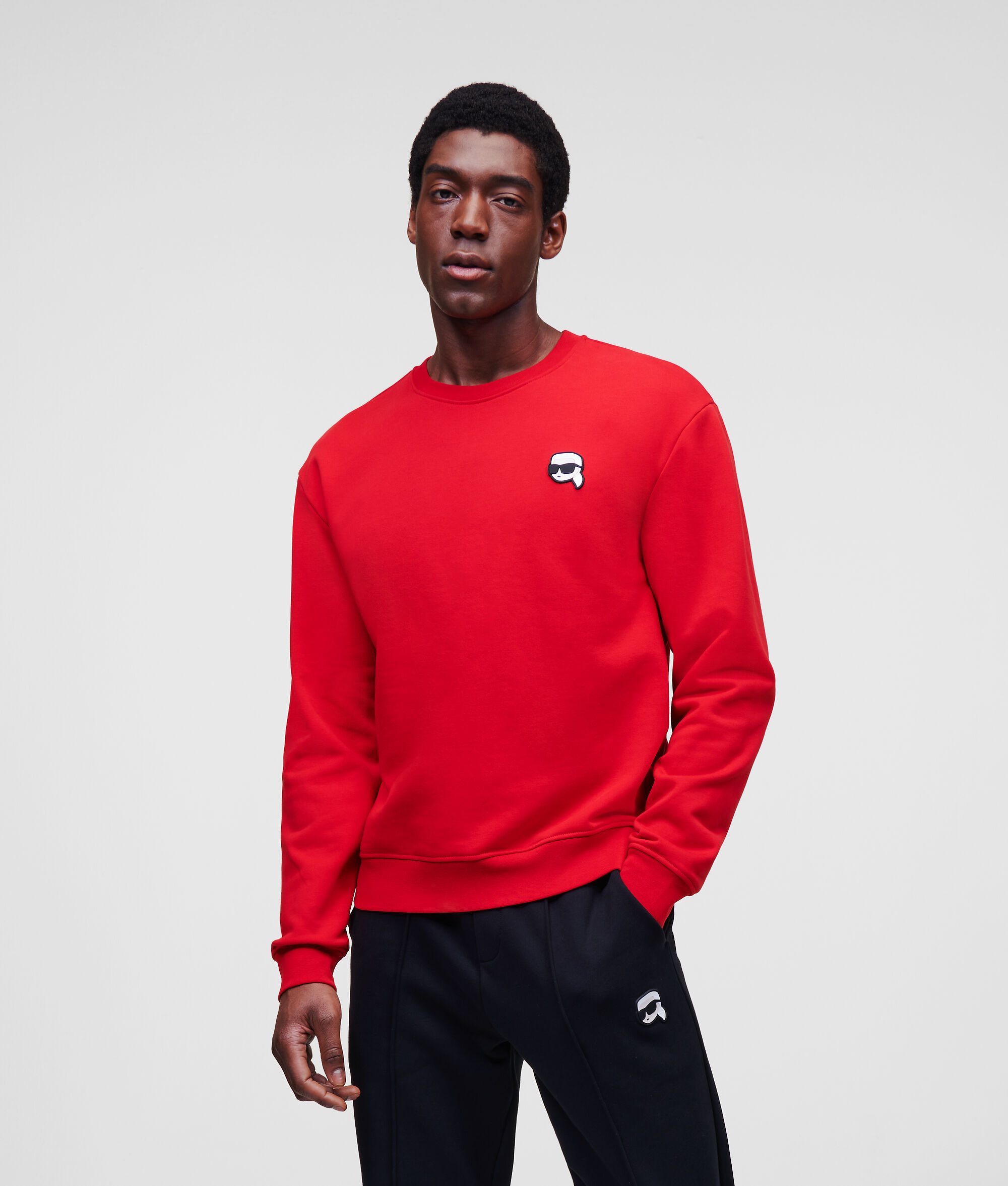 SWEAT-SHIRT AVEC EMPIÈCEMENT KARL IKONIK