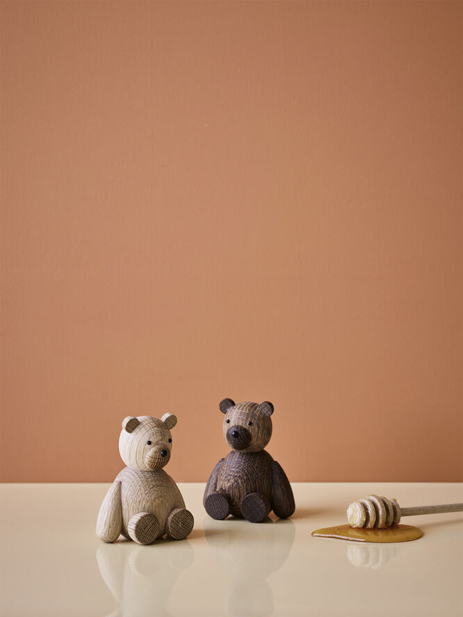 Lucie Kaas Teddy, smoked oak M¿rkebrun