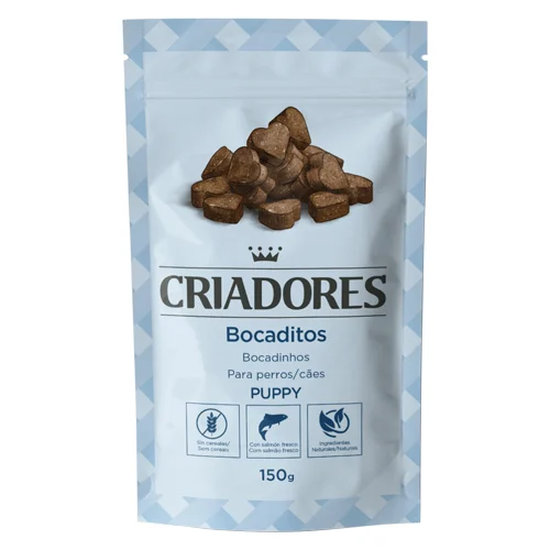Petiscos para filhotes para criadores de filhotes
