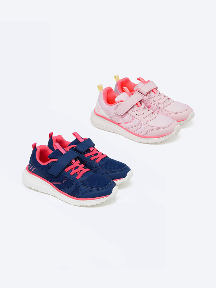 Conjunto de 2 pares de tênis esportivos técnicos - Combinados