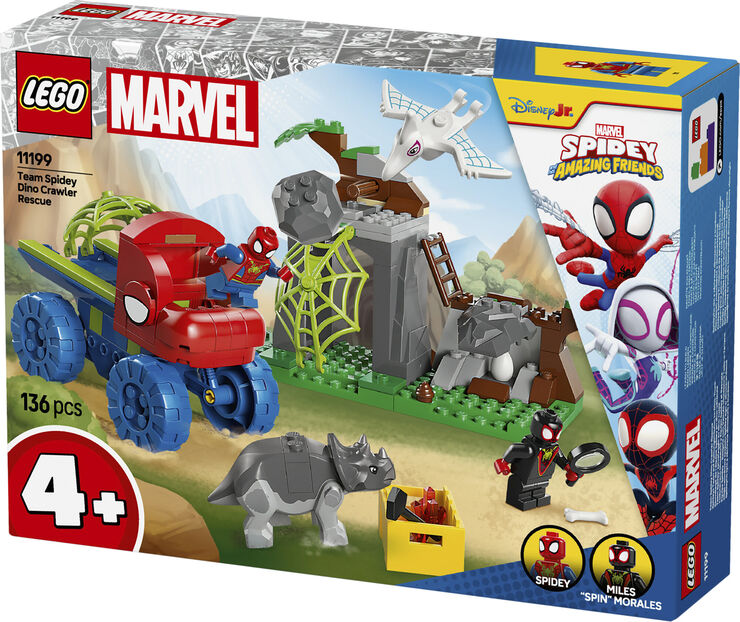 Lego Team Spideys dinotruck-redning 11199