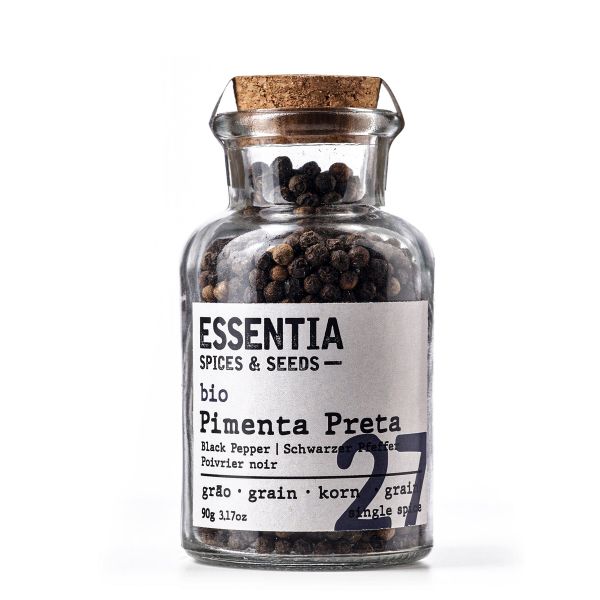 Essentia Pimenta Preta em Grão 100% Bio 90g