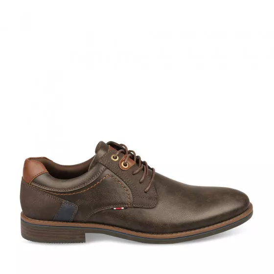 Baskets MARRON DENIM SIDE