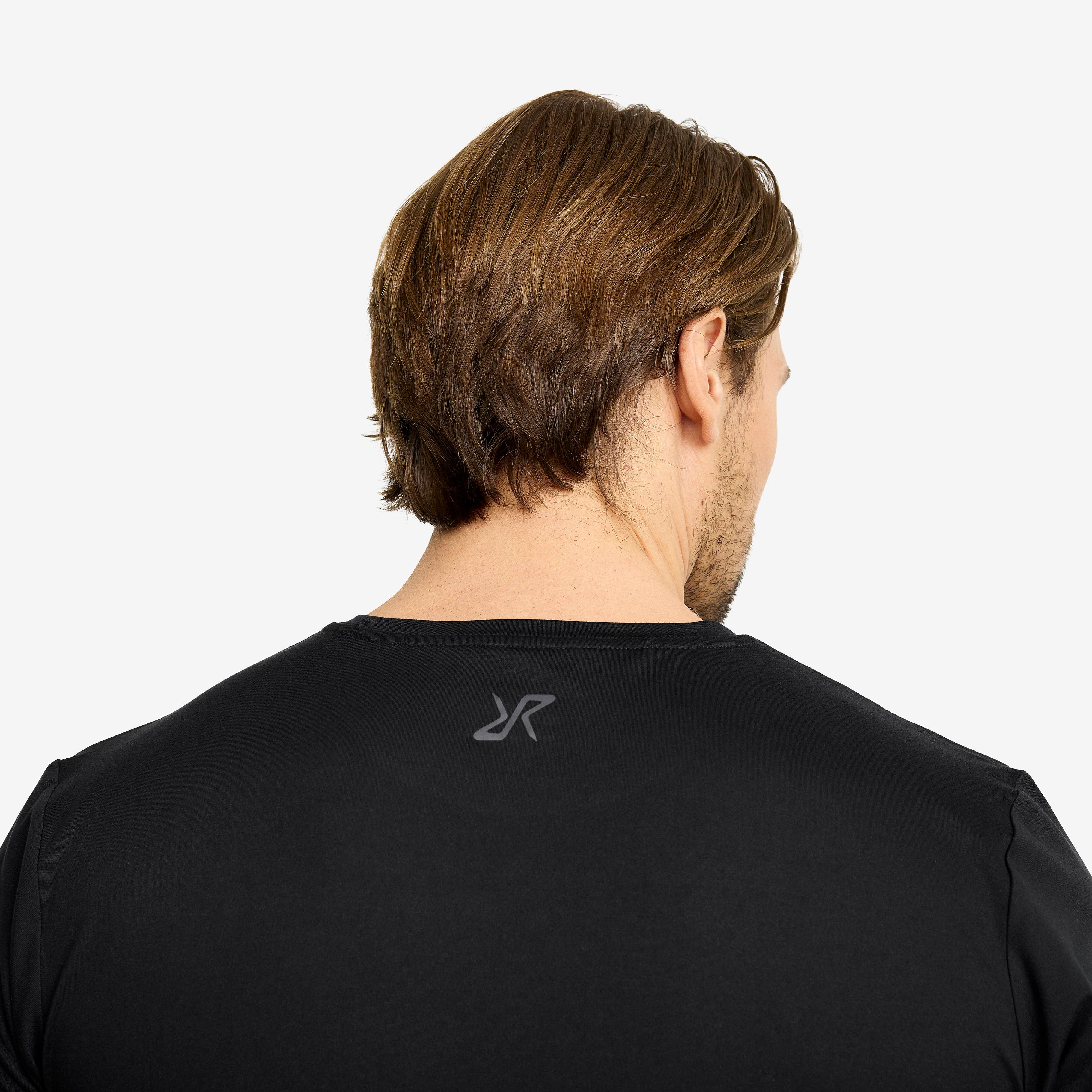 Mission Logo T-shirt Herre Black
