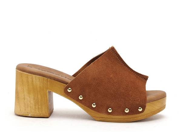 Tamaris mules et sabots talons femme 27220 20 marron