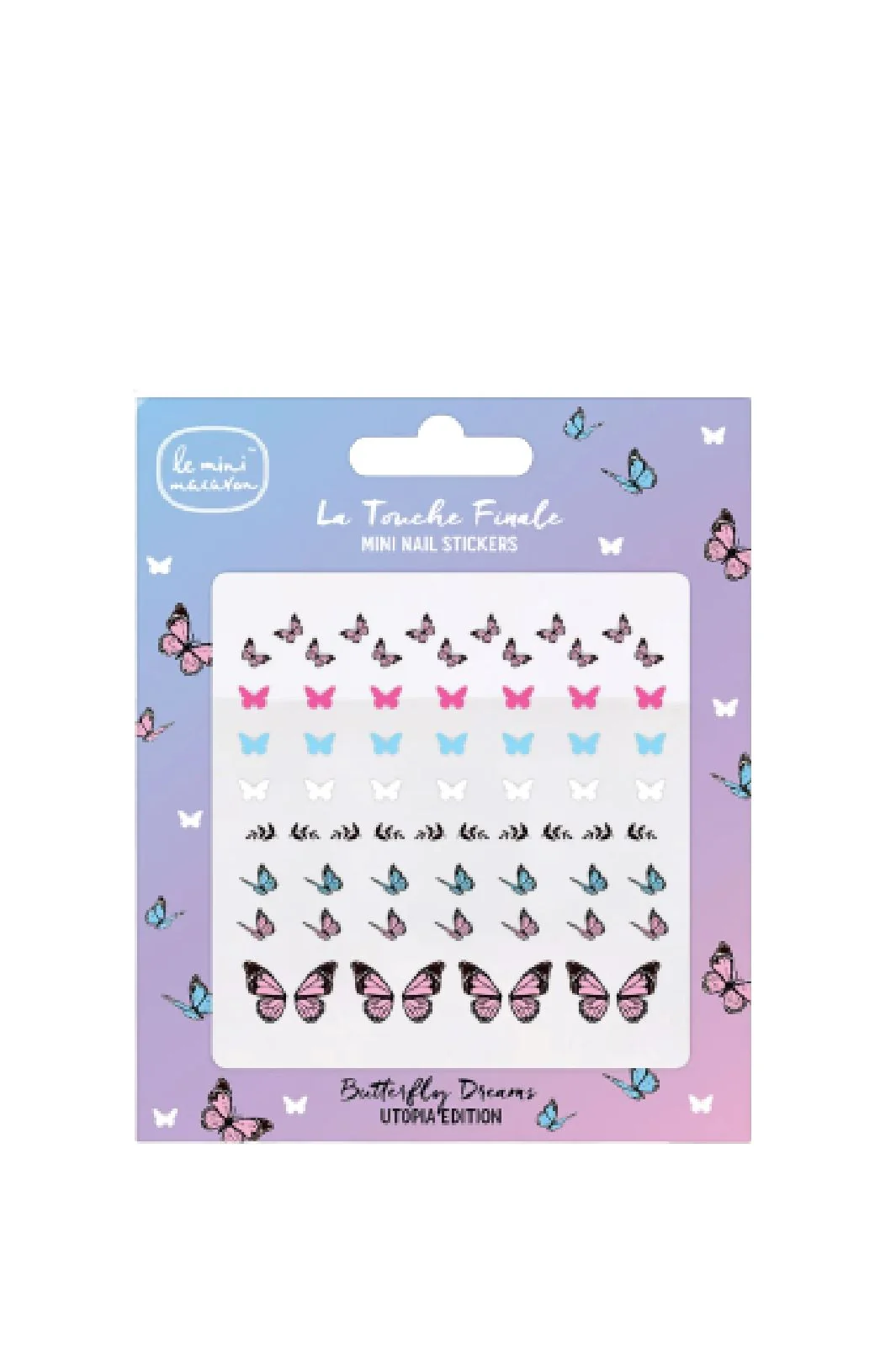 Le Mini Macaron Mini Nail Art butterfly dreams