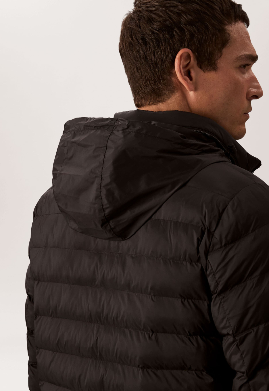Calvin Klein Nylon Hooded Puffer
