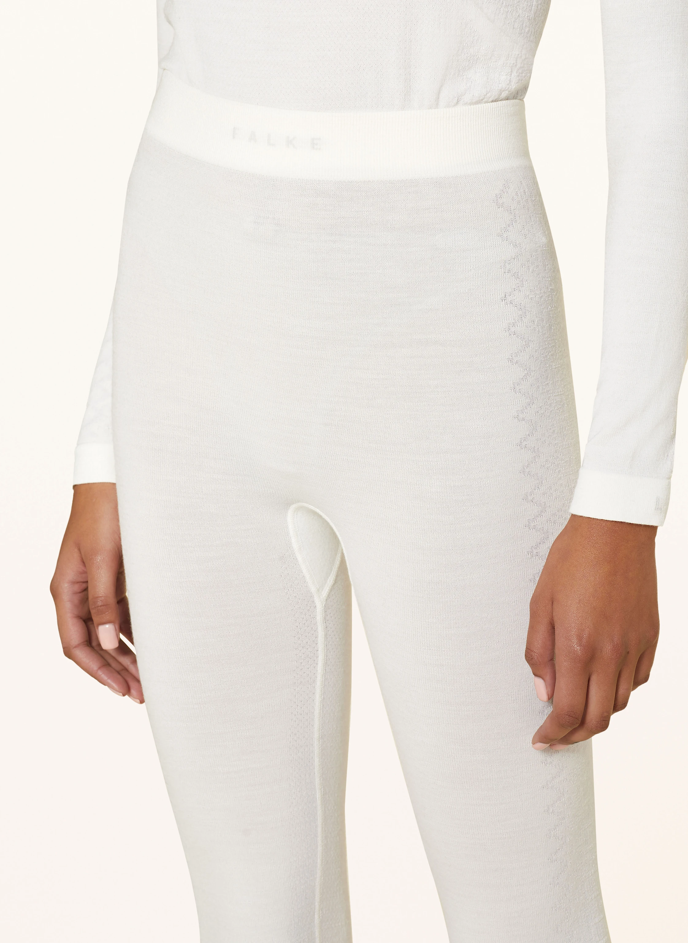 FALKE Funktionswäsche-Hose WOOL-TECH mit verkürzter Beinlänge