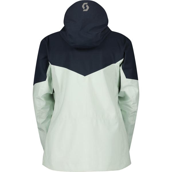 Veste de ski SCOTT EXPLORAIR 3 LAYER W'S JACKET FRESH GREEN/DARK BLUE