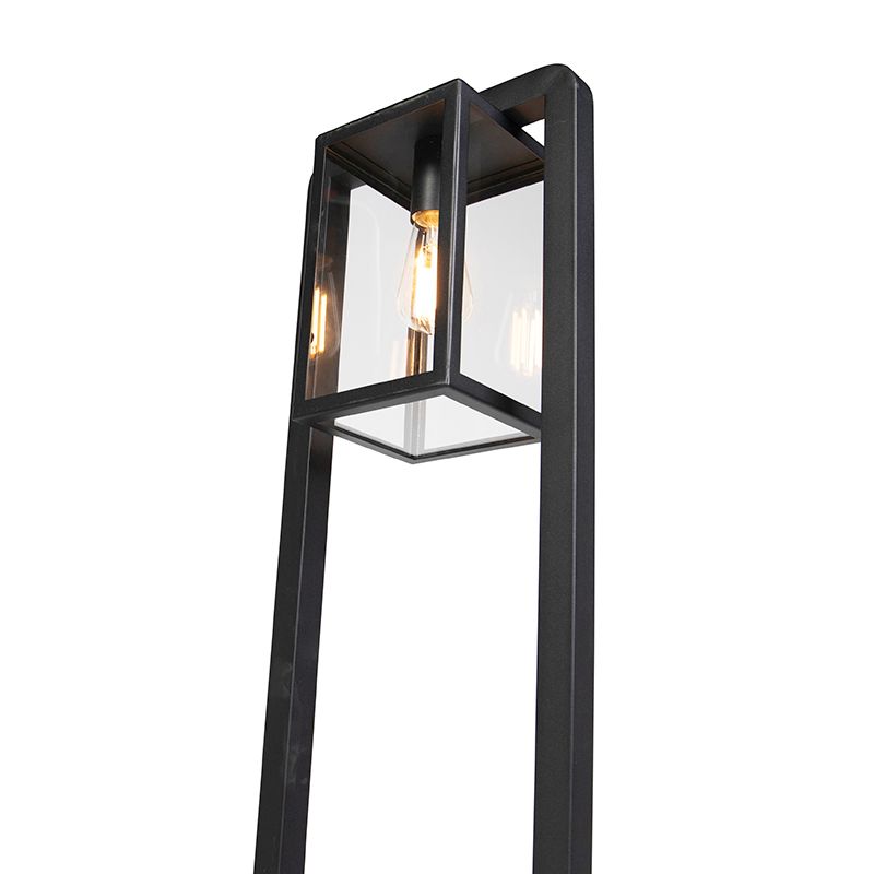 Moderne staande buitenlamp zwart - Rotterdam Balanco