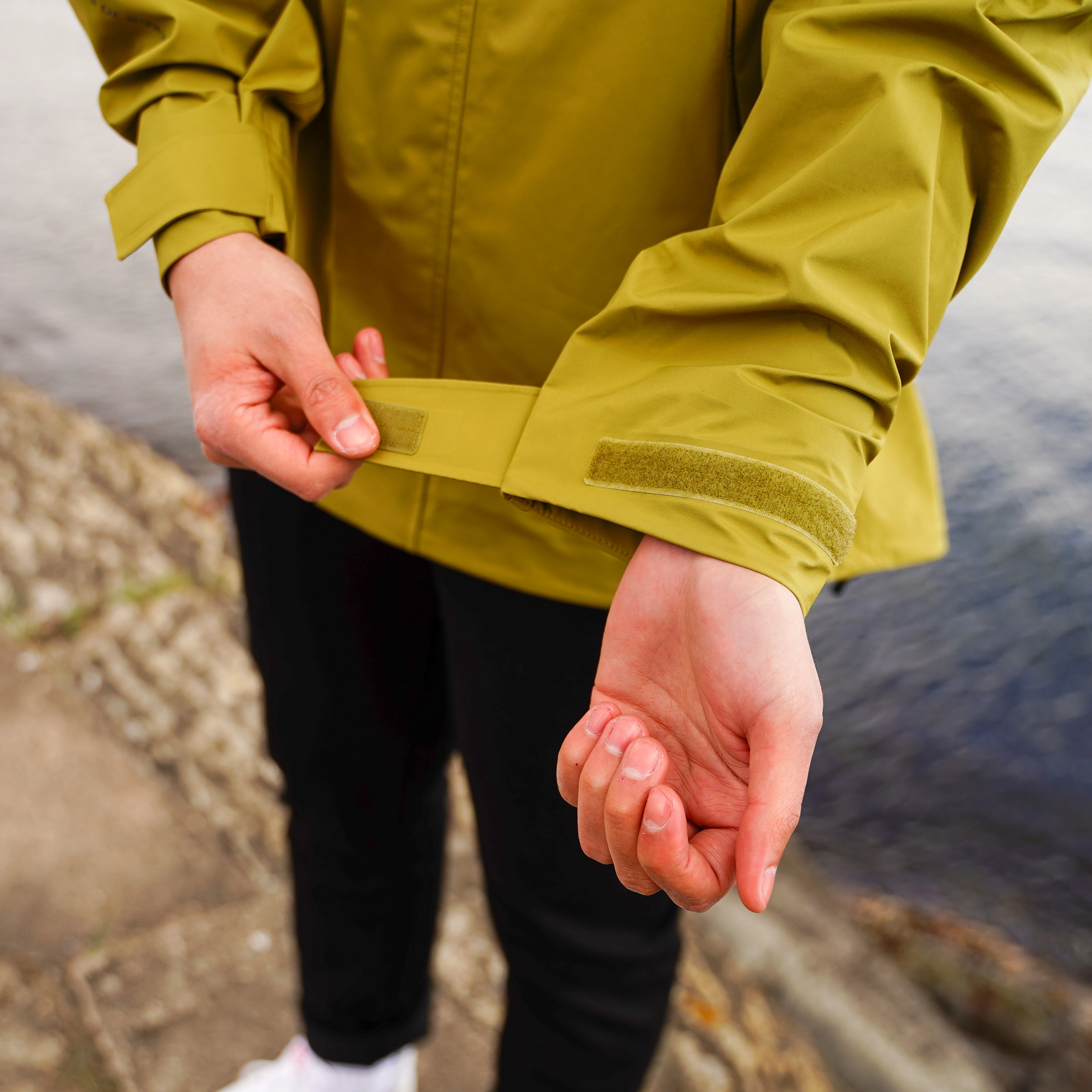 Oslo Urban Rain Shell Jacket Men Olive Green