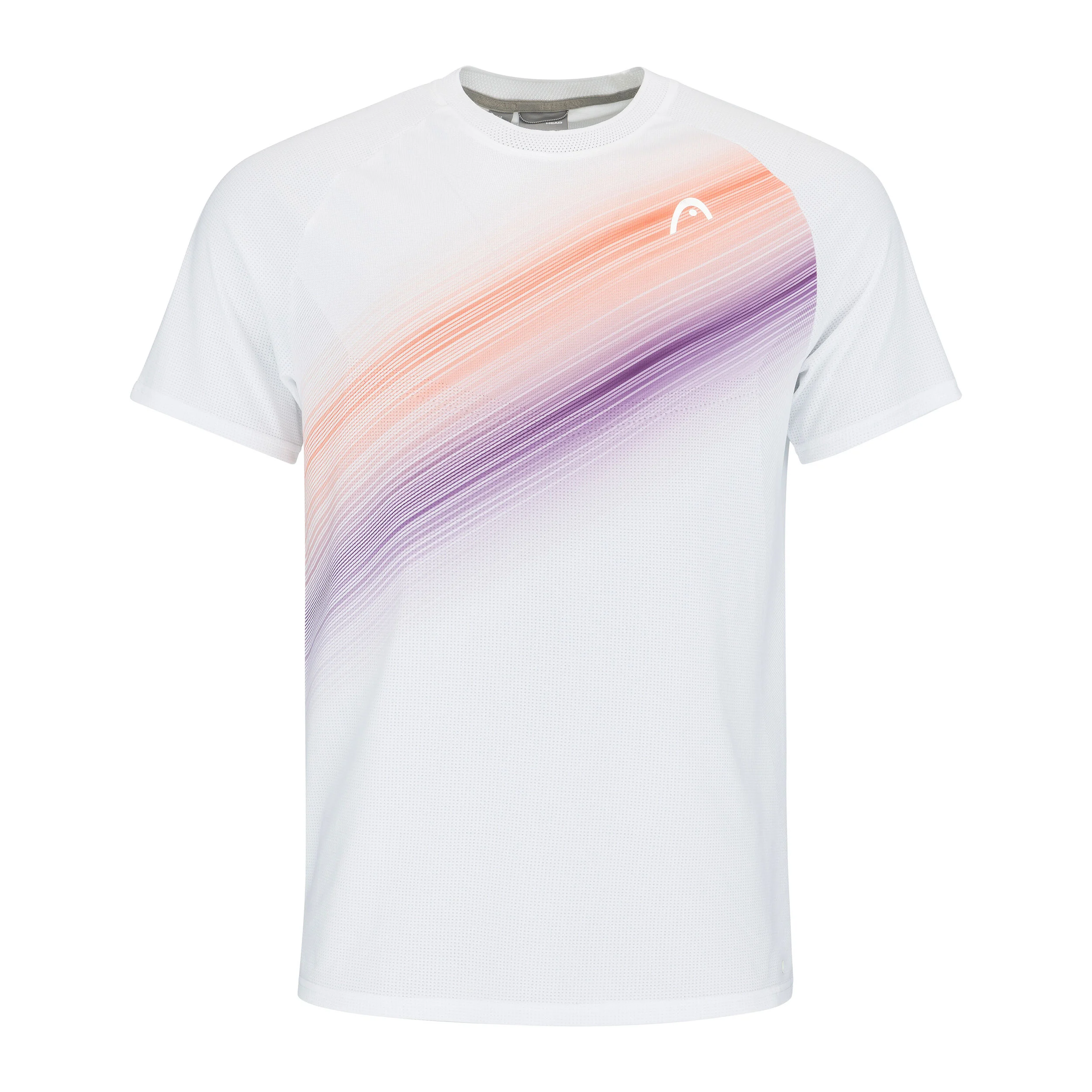 HEAD Performance T-shirt Hommes - Blanc , Violet