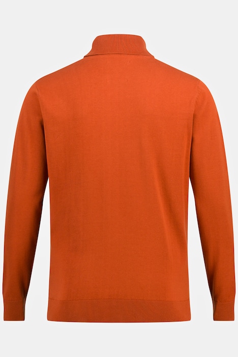 Rollkragenpullover, Feinstrick