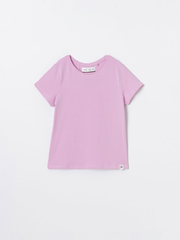 Conjunto de 2 camisetas combinando - Rosa Lilás
