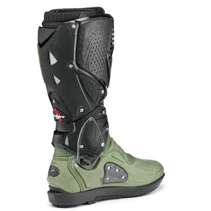 Bottes cross Sidi CROSSFIRE 3 SRS 2025 - Vert / Noir