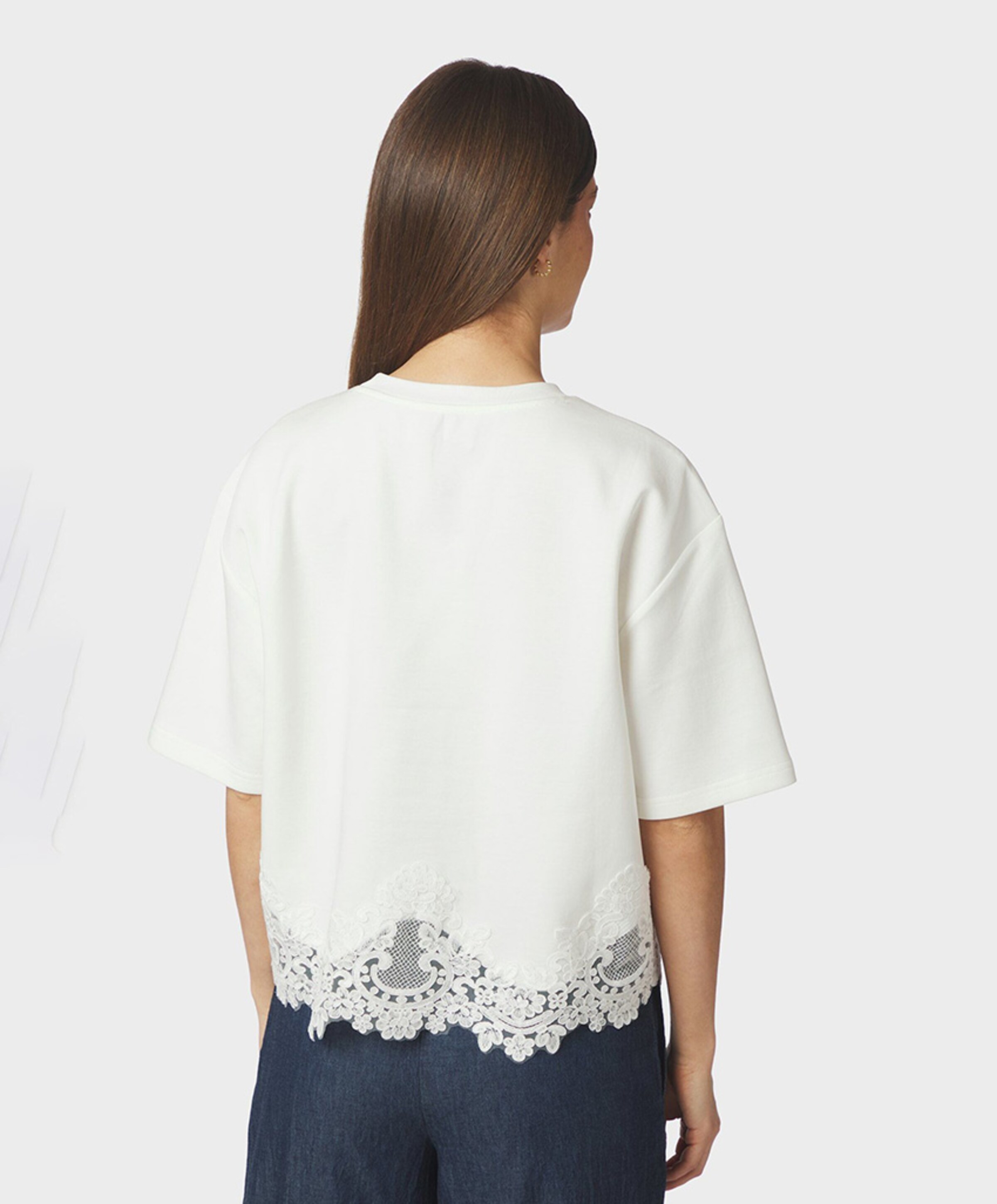 Neo Noir Dames T-shirt wit
