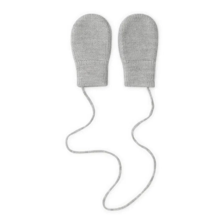 Gray Label Moufles en Maille Bébé | Gris