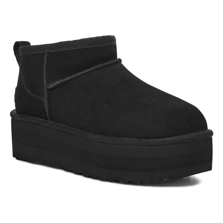 UGG Boots Fourrées Classic Mini Platform | Noir