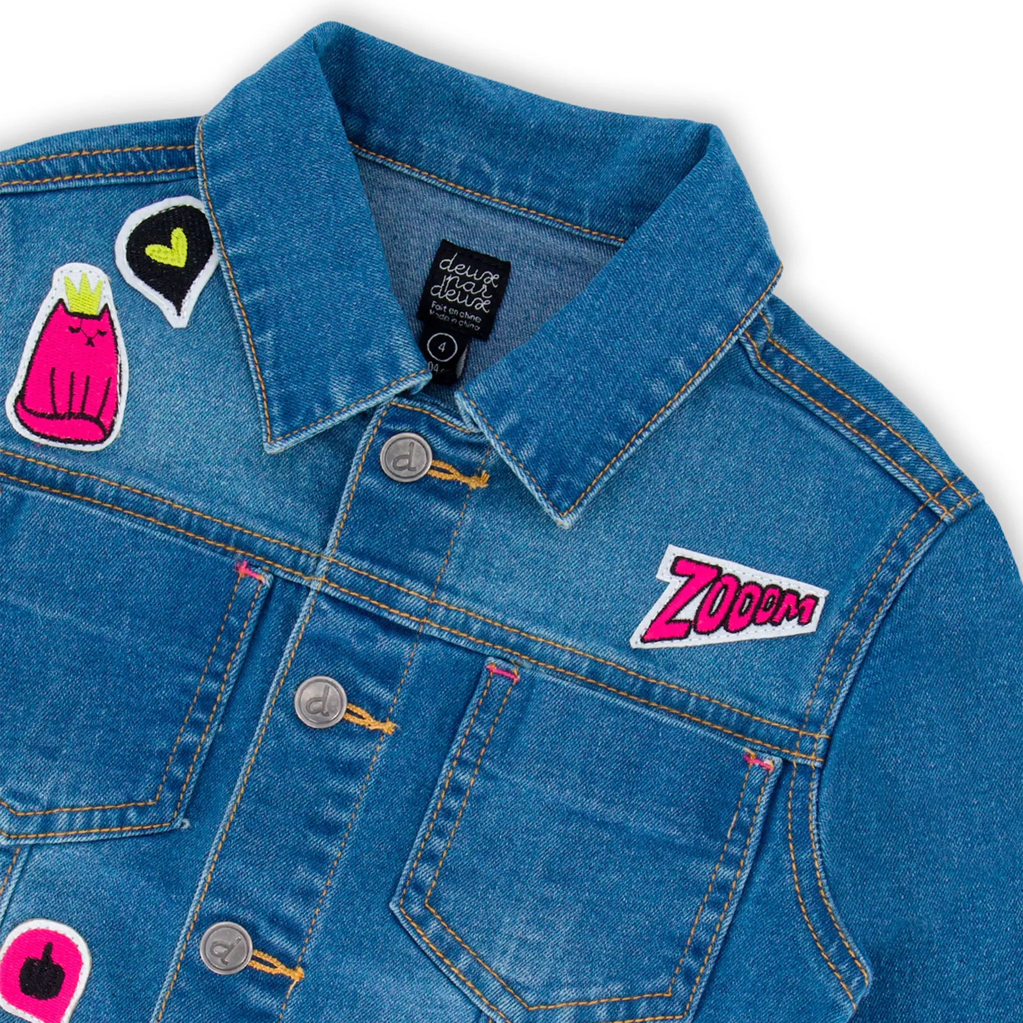 Deux par Deux Veste Denim Copines 2-5ans