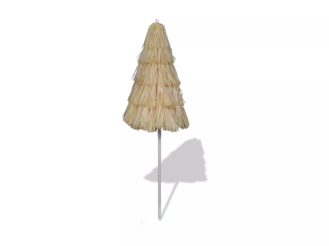 Parasol de plage inclinable style Hawaii