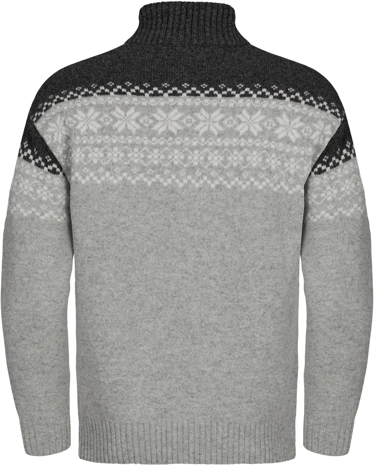 Gridarmor Snøkrystall Hz Ullgenser Men Light Grey/Dark Grey/White