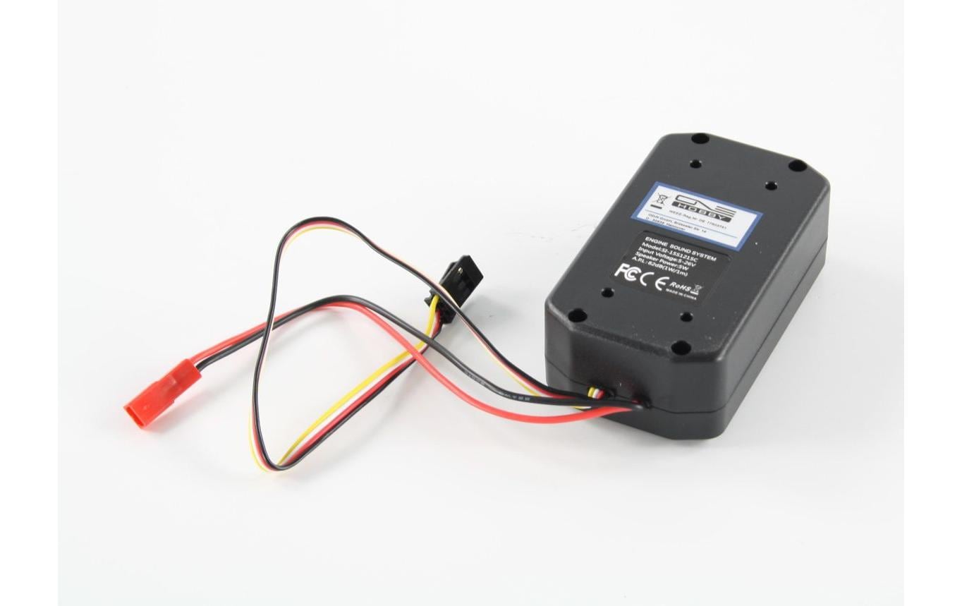 Modellbau-Soundmodul Sense-Innovations ESS ONE+ 2017<br>Motor Sound Simulator für RC Fahrzeuge