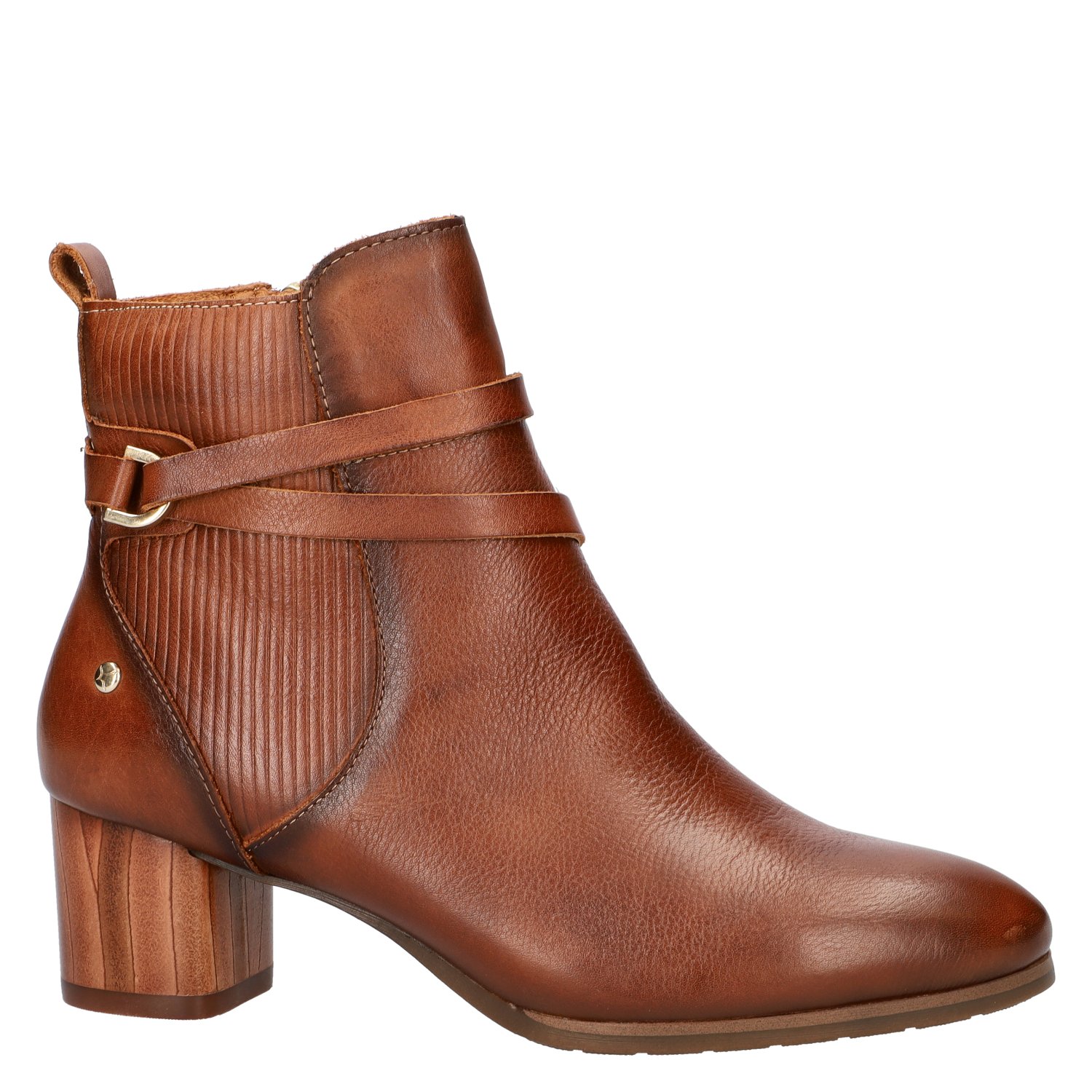 Calafat dames enkellaars Pikolinos Cognac