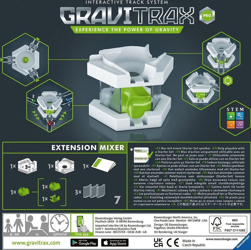 GraviTrax® PRO Mixer Uitbreiding - Knikkerbaan