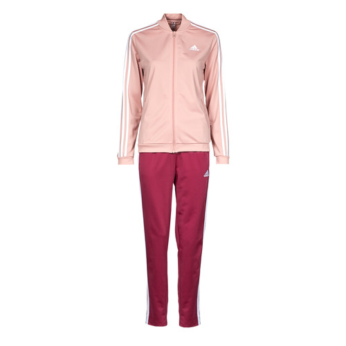 Adidas Sportswear - 3 Stripes TR TRACKSUIT - legacy burgundy/white