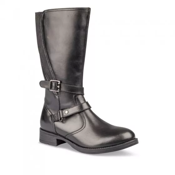 Bottes NOIR LOVELY SKULL CUIR