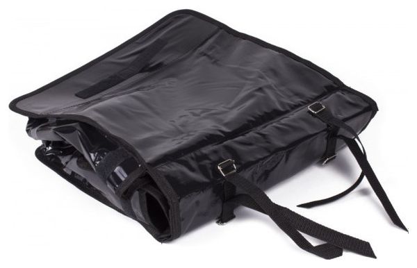 46L Double sacoche noir Sac de vélo pour femmes/hommes Ebike