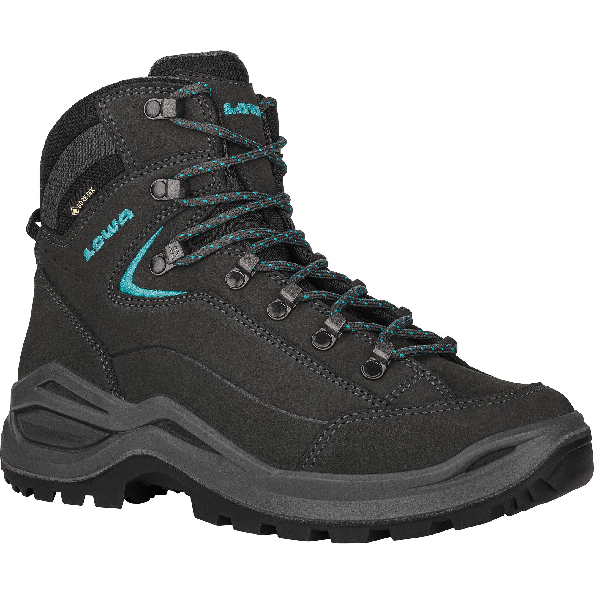 LOWA Renegade GORE-TEX® MID Wanderschuhe Damen asphalt