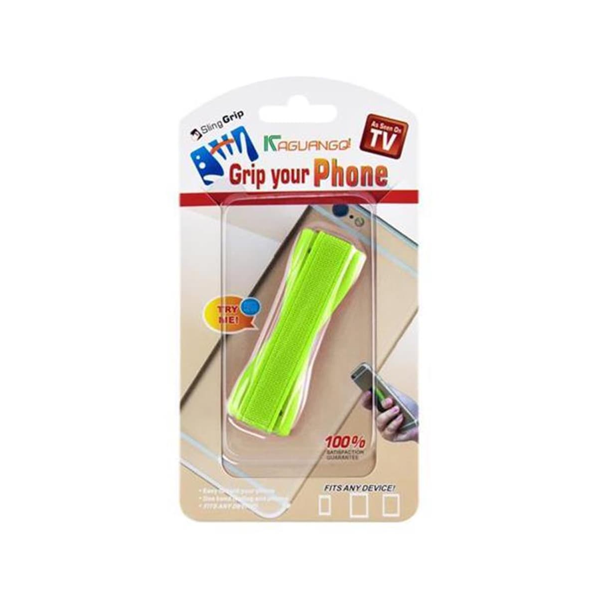 Sling Grip fingerholder for mobiltelefoner