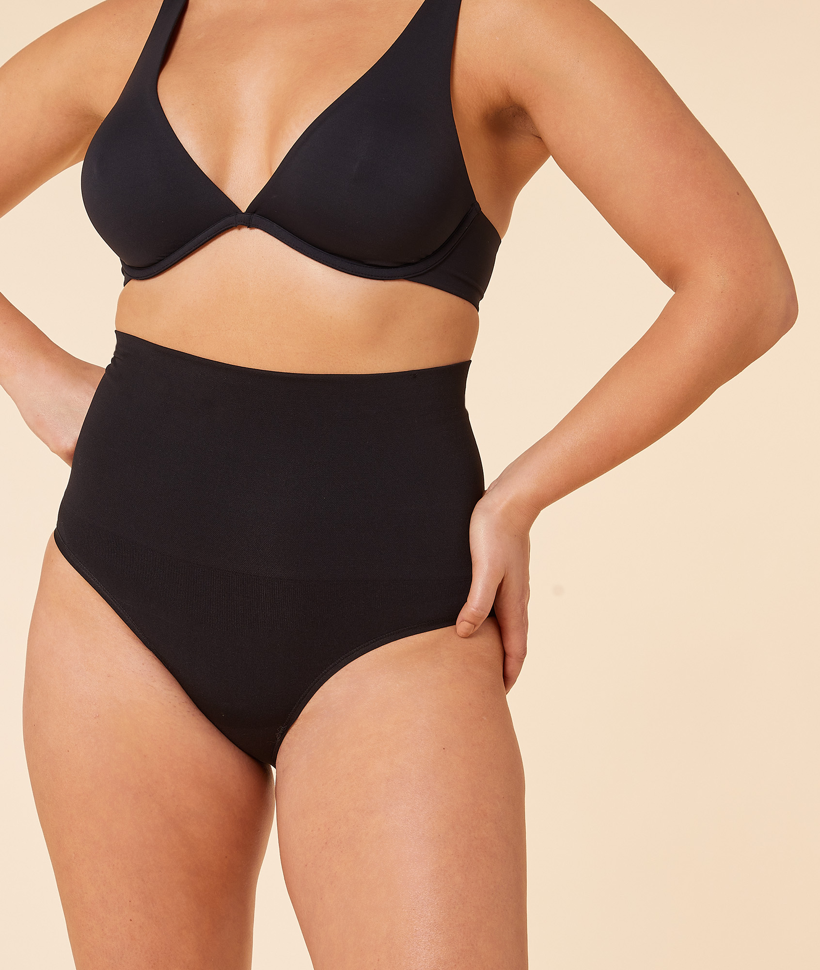 Culotte gainante taille haute - Maintien médium