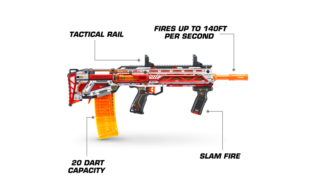 X-shot Skins Pro Longshot met 40 darts
