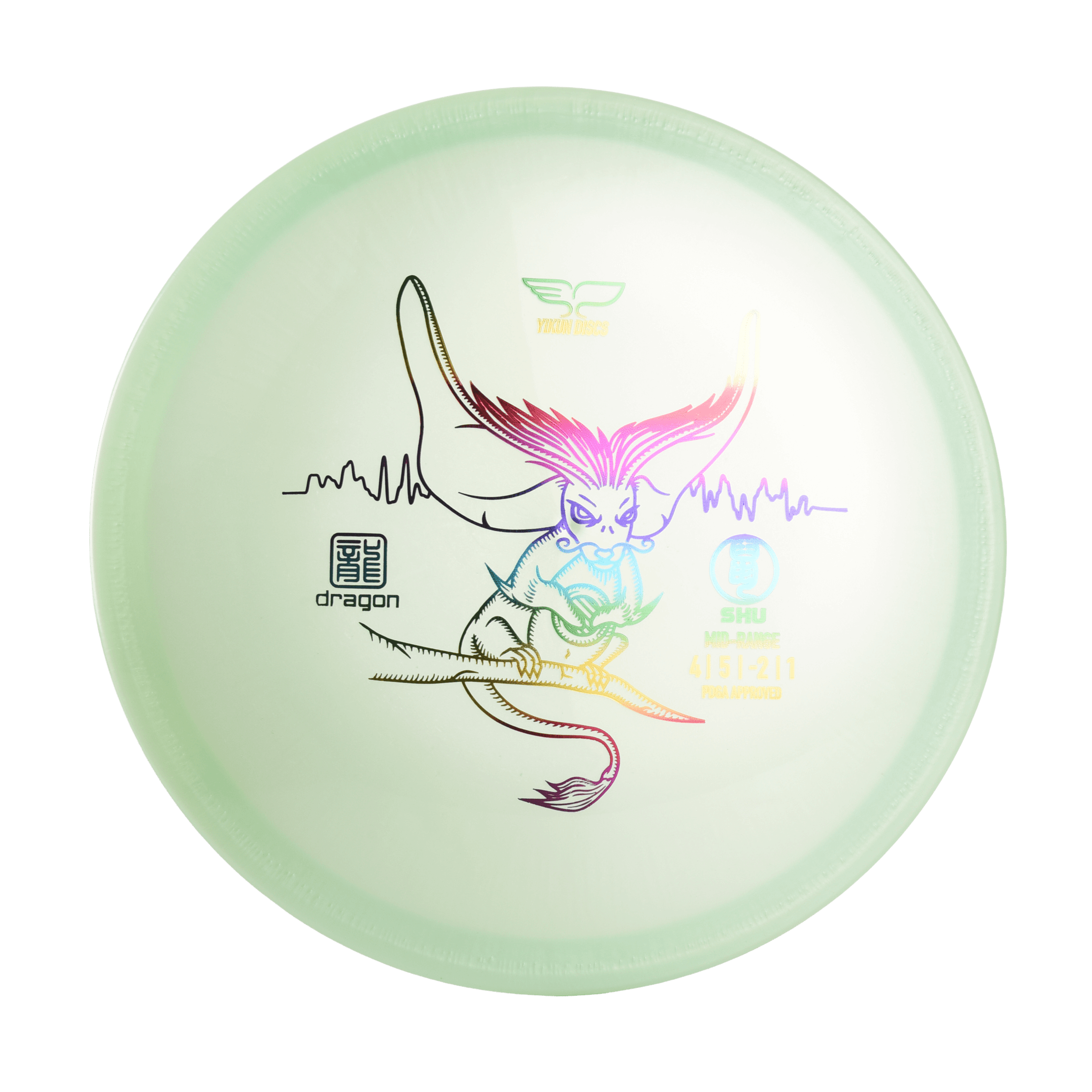 Yikun Disc Golf Mid-Range SHU - Phoenix Line - Fritidsleker