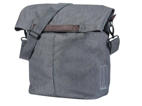 Basil City Shopper Sidetaske, Grey