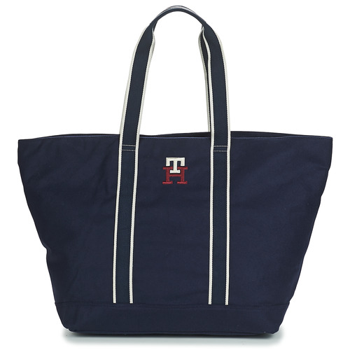 Tommy Hilfiger - NEW PREP OVERSIZED TOTE - Marine Nvo Logo Th