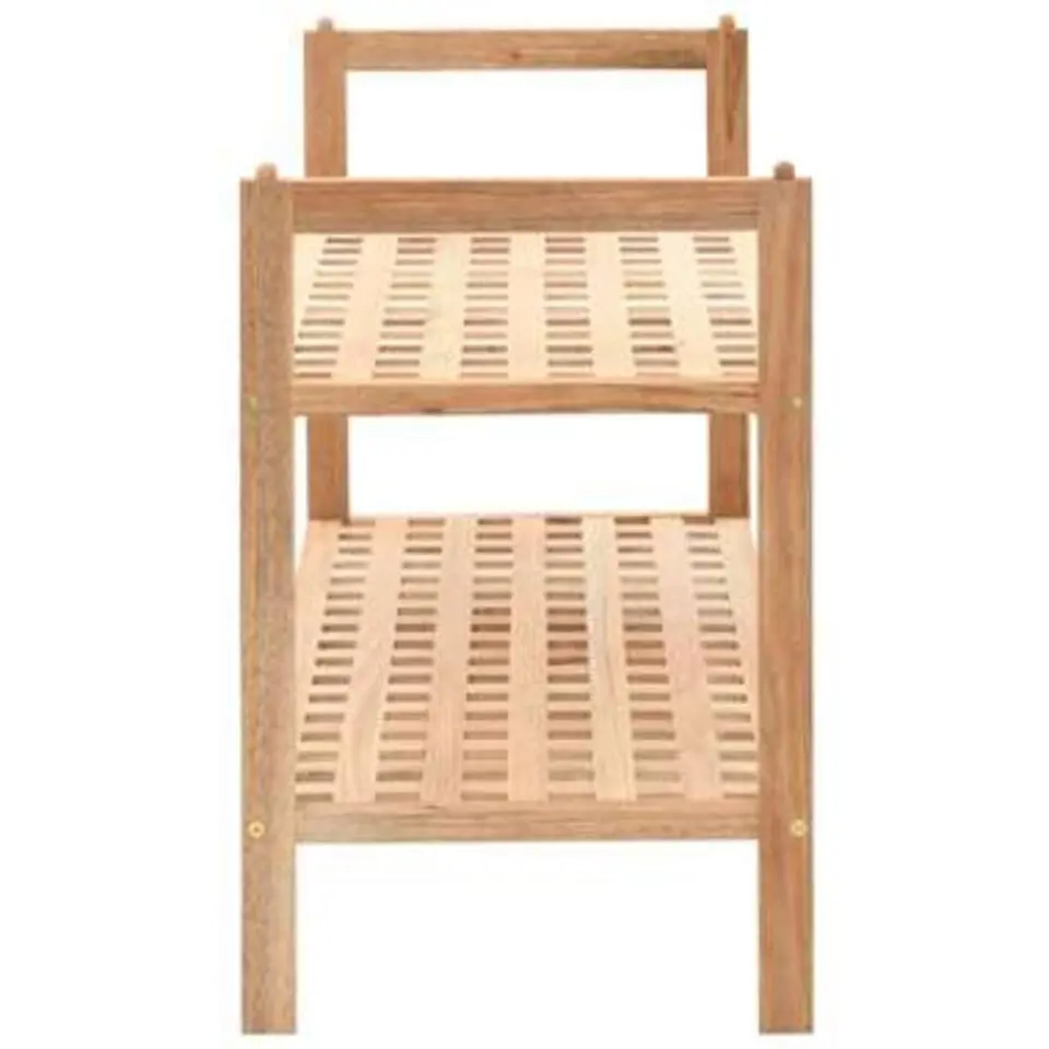 vidaXL - Schoenrek - Beige - Hout