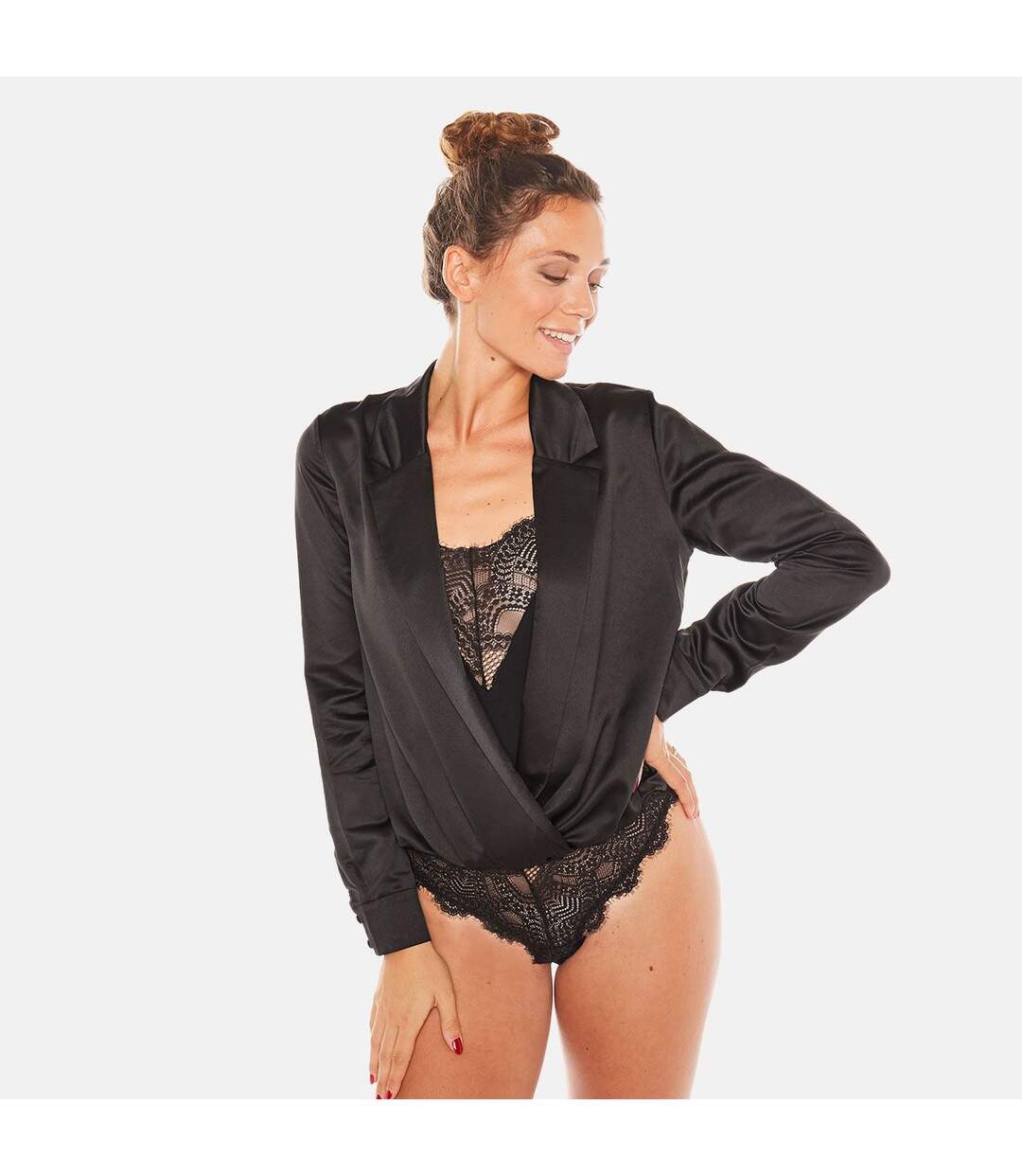 Body noir Effrontée